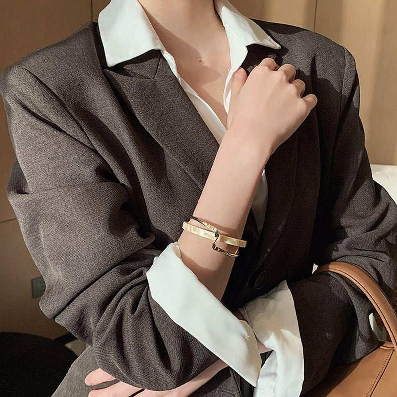 Pulseiras Estilo C de abertura
