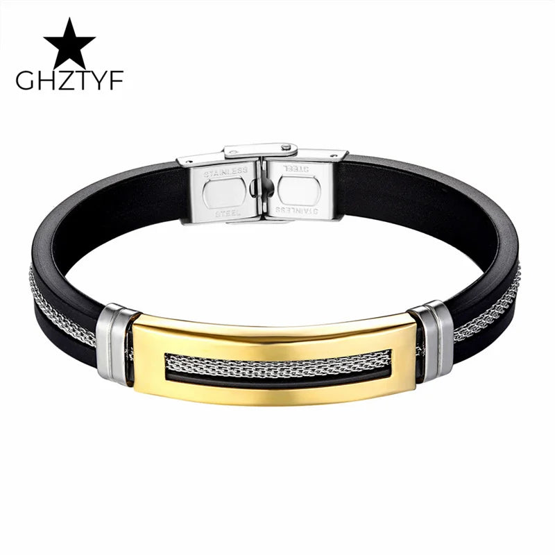 Pulseiras De Aço Inoxidável De Corrente Dourada Velox