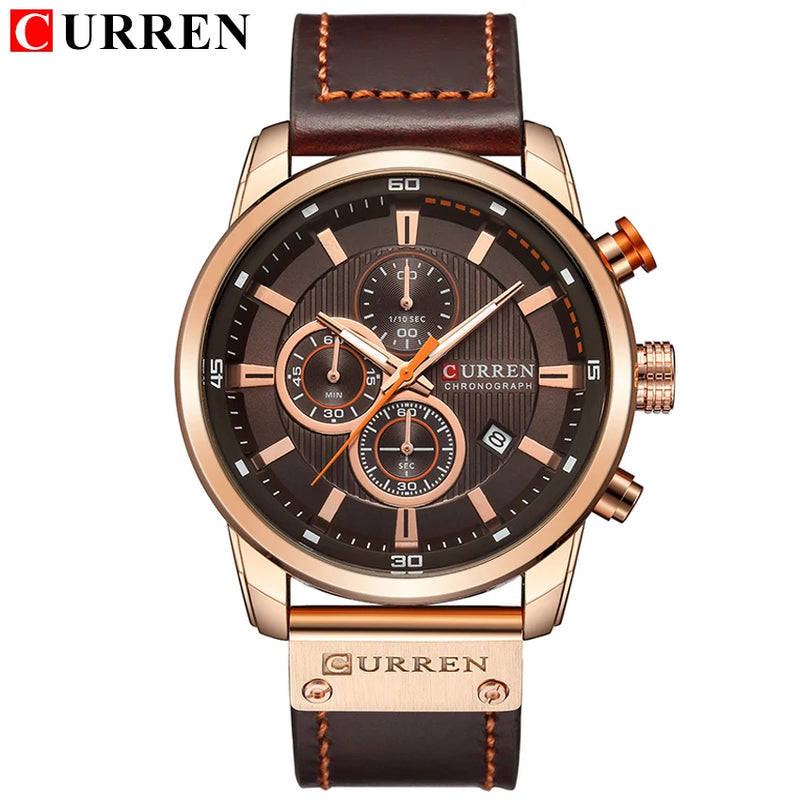 CURREN Fashion  Hodinky Relogio Masculino Esportivo