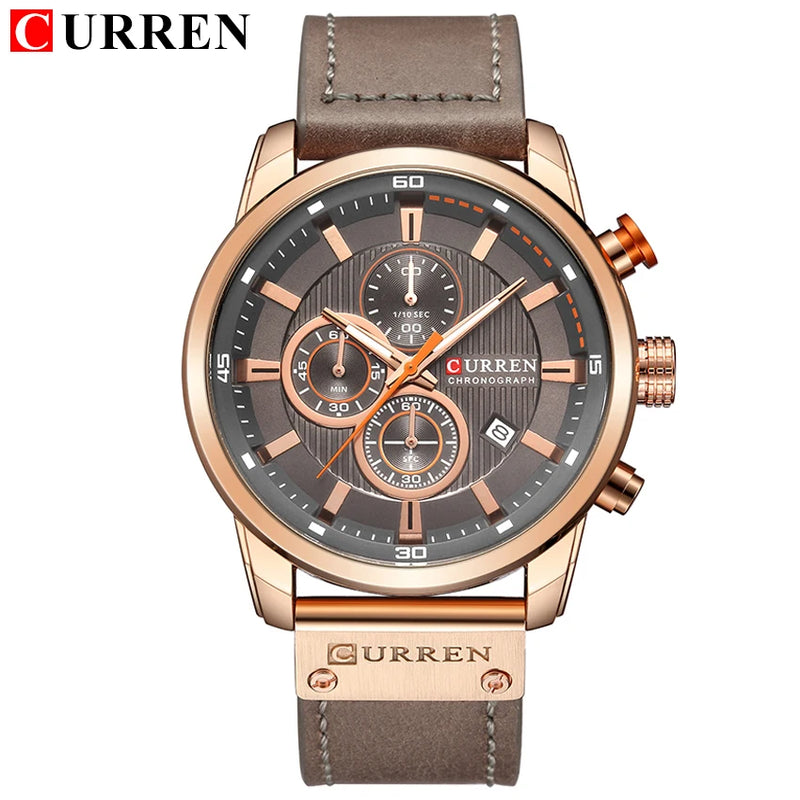 CURREN Fashion  Hodinky Relogio Masculino Esportivo