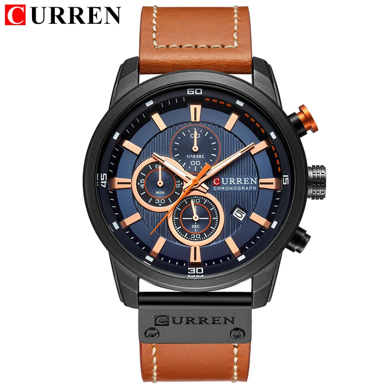 CURREN Fashion  Hodinky Relogio Masculino Esportivo