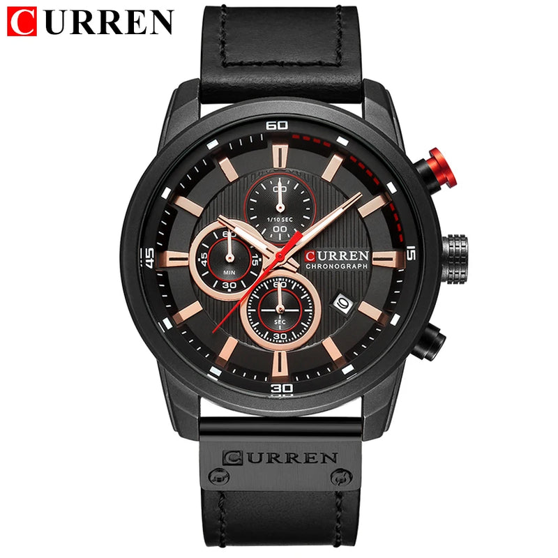 CURREN Fashion  Hodinky Relogio Masculino Esportivo