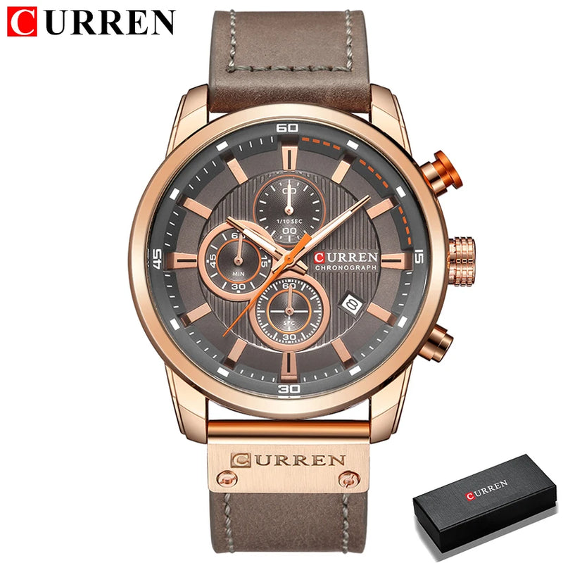 CURREN Fashion  Hodinky Relogio Masculino Esportivo