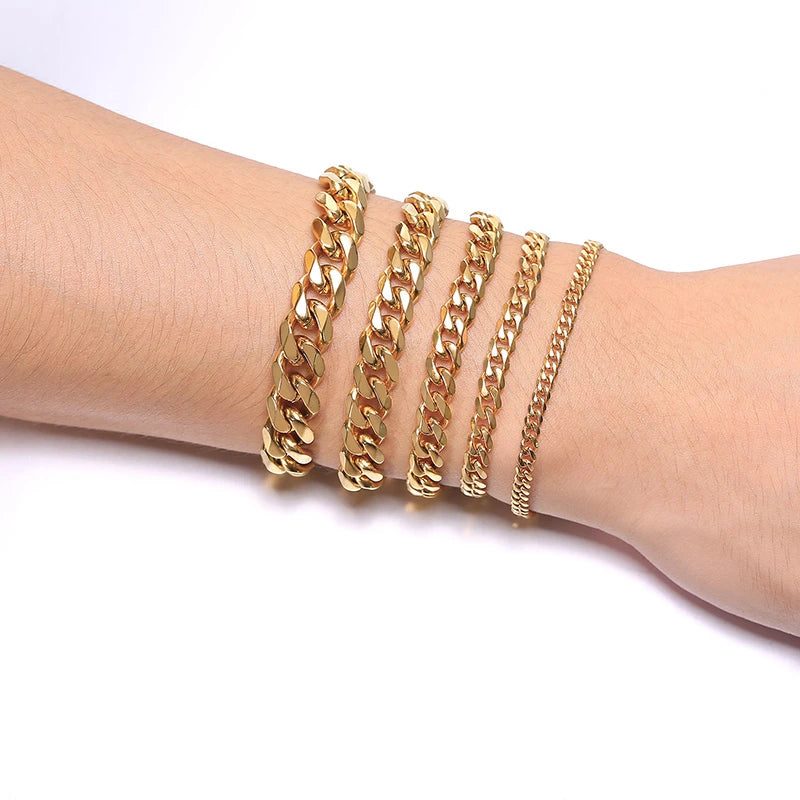 pulseira de aço inox masculino