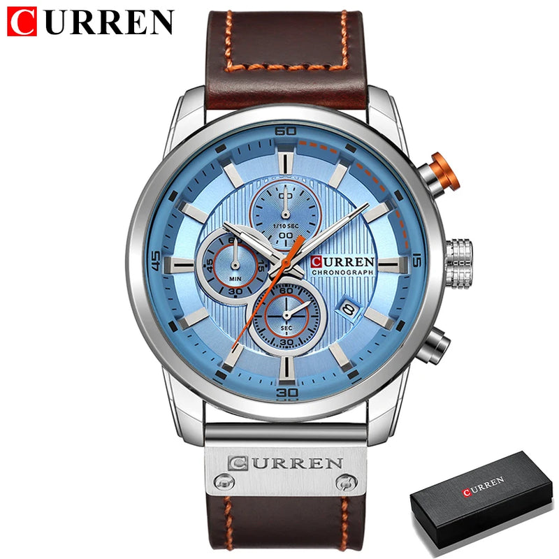 CURREN Fashion  Hodinky Relogio Masculino Esportivo