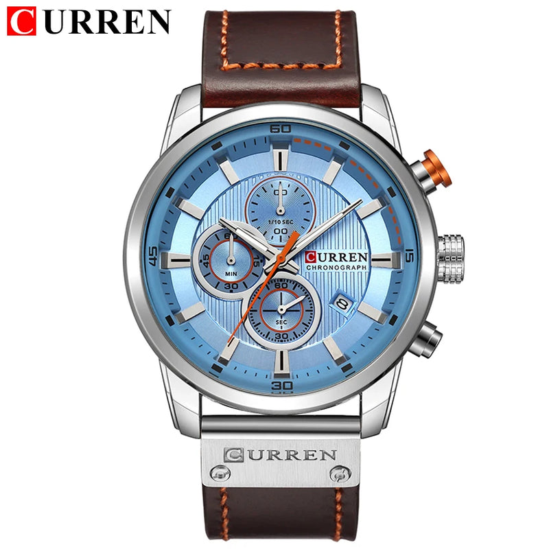 CURREN Fashion  Hodinky Relogio Masculino Esportivo