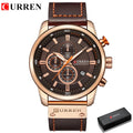 CURREN Fashion  Hodinky Relogio Masculino Esportivo