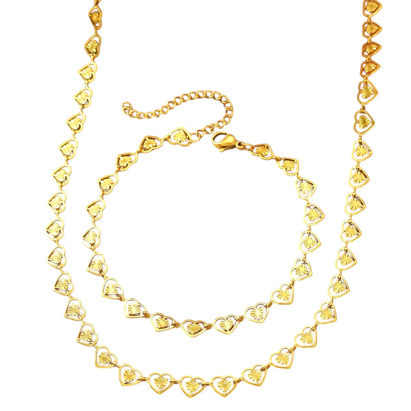 Conjunto Amber Aço Inoxidável E Sofisticado