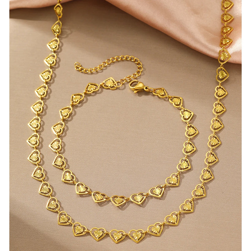 Conjunto Amber Aço Inoxidável E Sofisticado