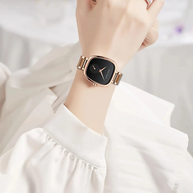 Novo Relógio de Pulso Feminino de Quartzo 34mm