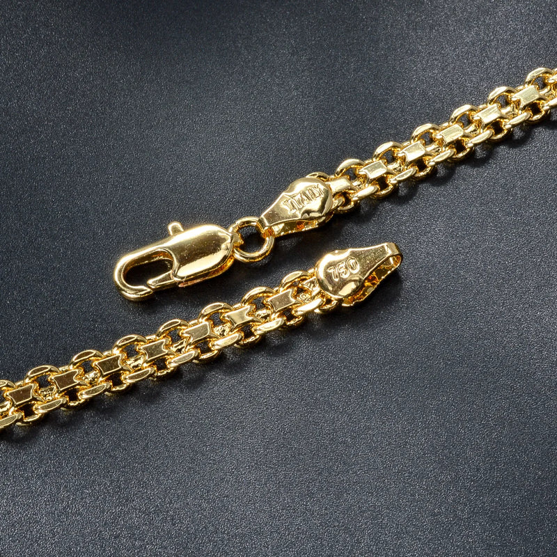Luxo Dubai 18k Conjuntos de joias banhadas a ouro,  2 peças Conjuntos Colar Pulseira