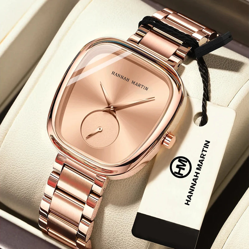 Novo Relógio de Pulso Feminino de Quartzo 34mm