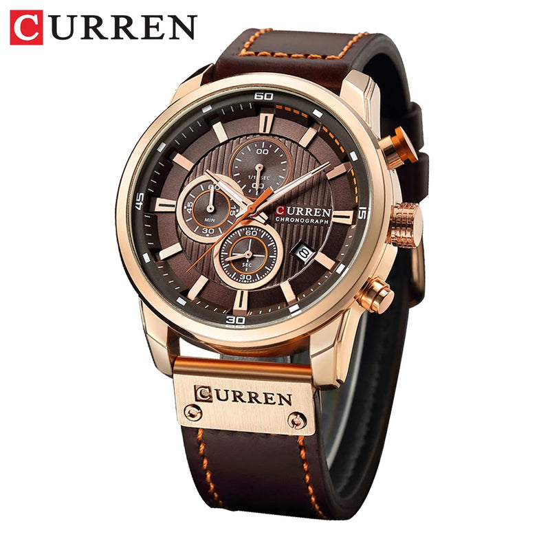 CURREN Fashion  Hodinky Relogio Masculino Esportivo