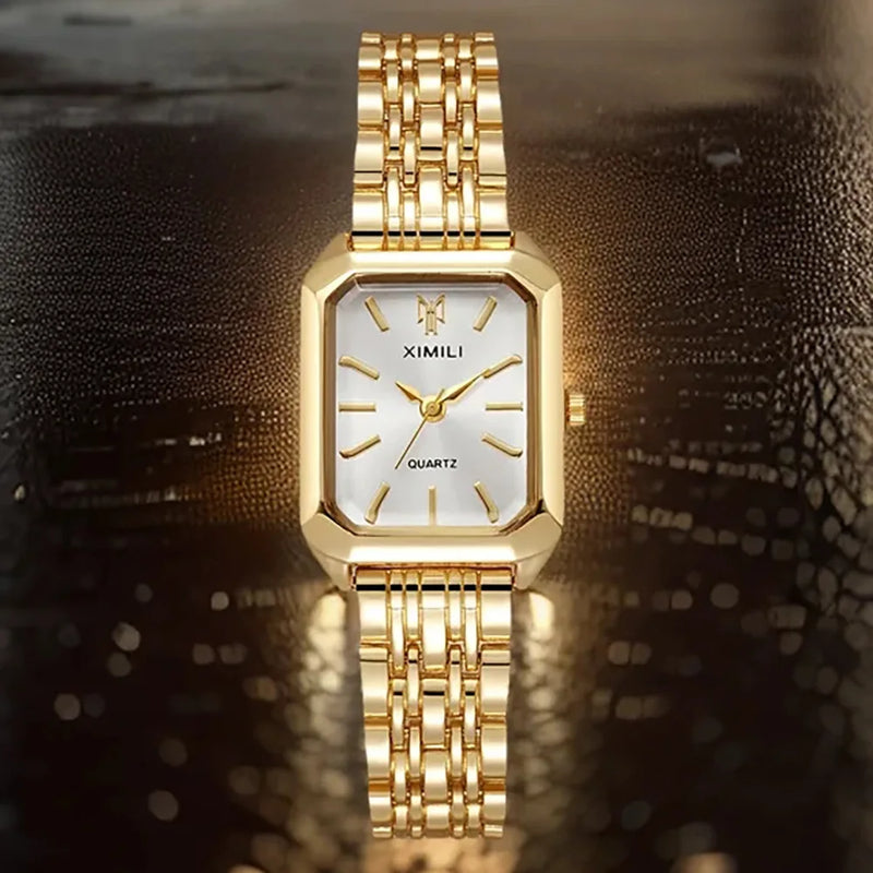 Relógio UTHAI  Feminino Leve Marca de Luxo Quartzo