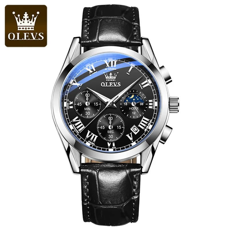 OLEVS Relógio De Quartzo Para Homens Tempus