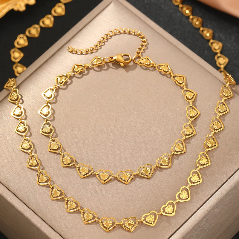 Conjunto Amber Aço Inoxidável E Sofisticado
