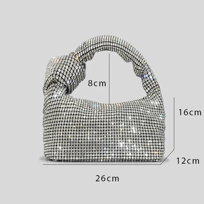 Bolsa Davyma Luxuosa Para Noite, Bolsa De Mão festa E Casamentos.