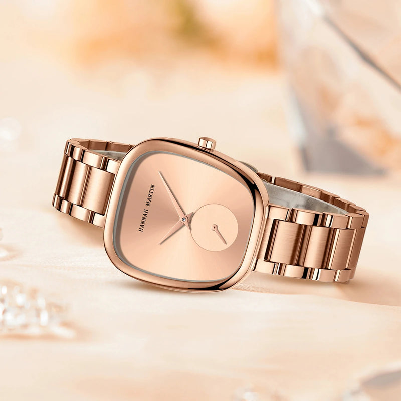 Novo Relógio de Pulso Feminino de Quartzo 34mm