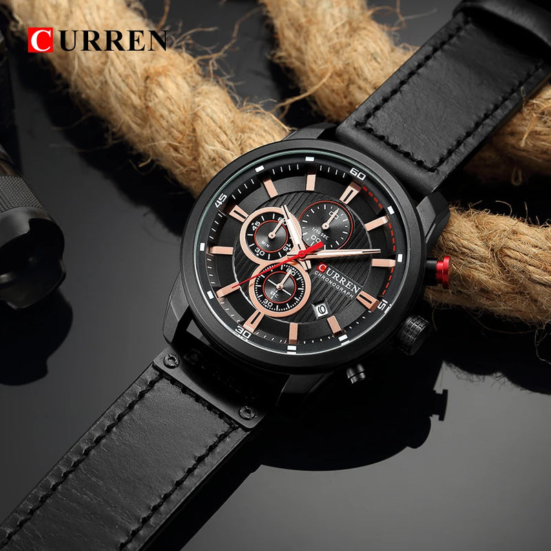 CURREN Fashion  Hodinky Relogio Masculino Esportivo