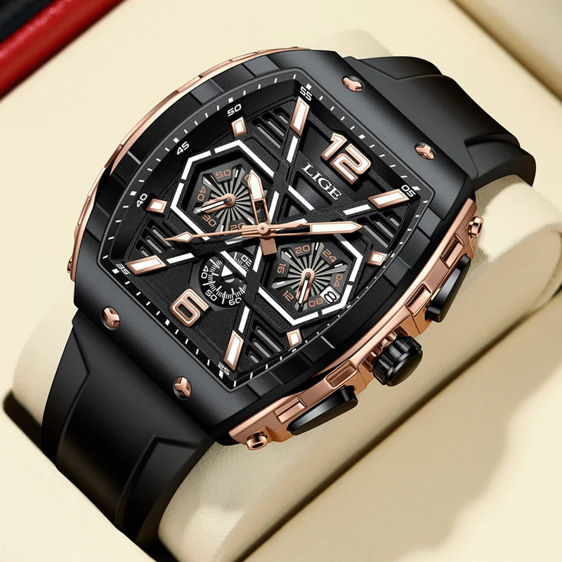 Relógios Masculino Zenith Royal  Luxo À Prova D'Água  Com Quartzo