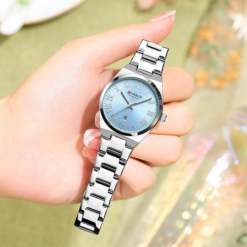 CURREN Relógios Femininos Aurora Royale  de Luxo Moda Casual