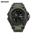 SANDA Relogios Digital Choque Militar Esportivo