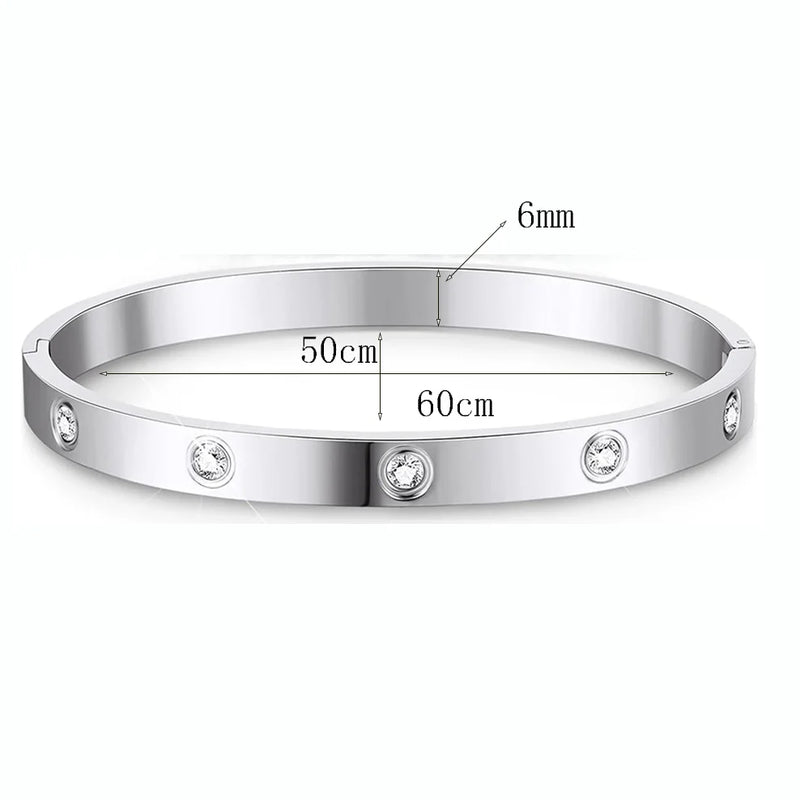Pulseira Aysha banhado a ouro 14k Pedrarias Brilhantes
