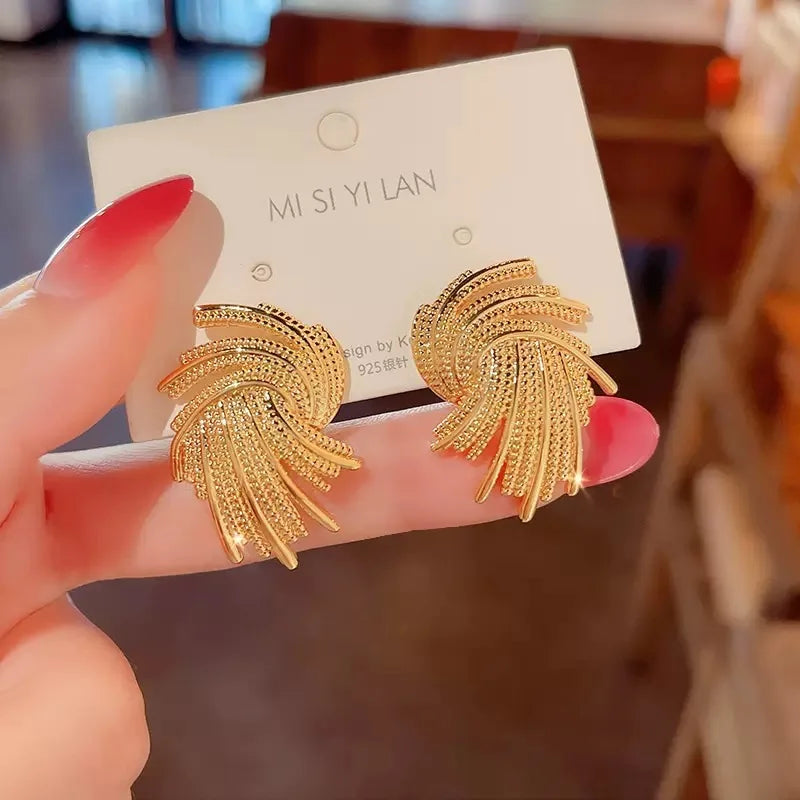 Brinco Asas De anjo para mulheres Banhado a Ouro