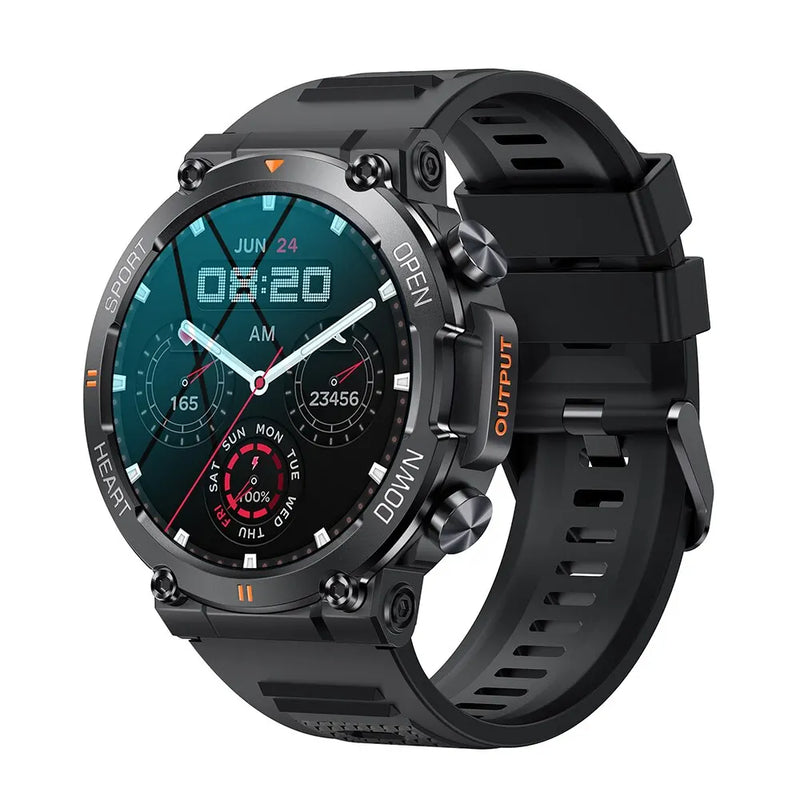 MEVADEN 1,39 Polegadas HD Bluetooth Chamada Relógio Inteligente Homens Smartwatch Para Android IOS MD56
