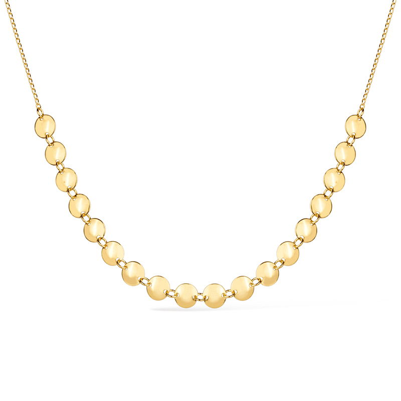 Chocker Dourada Esferas com Extensor Davyma