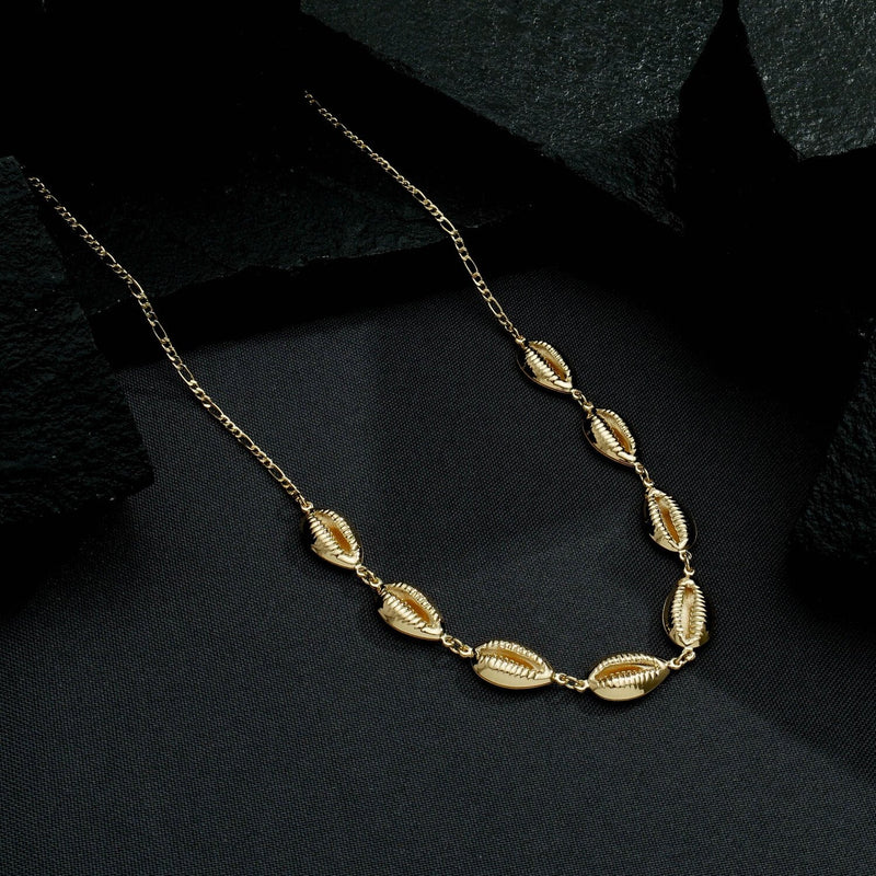 Colar Dourado Búzios Davyma