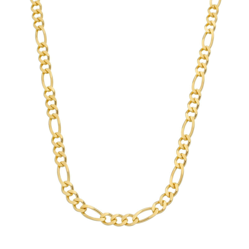 Corrente Dourada Masculina Elo 3 por 1 - 5mm Davyma